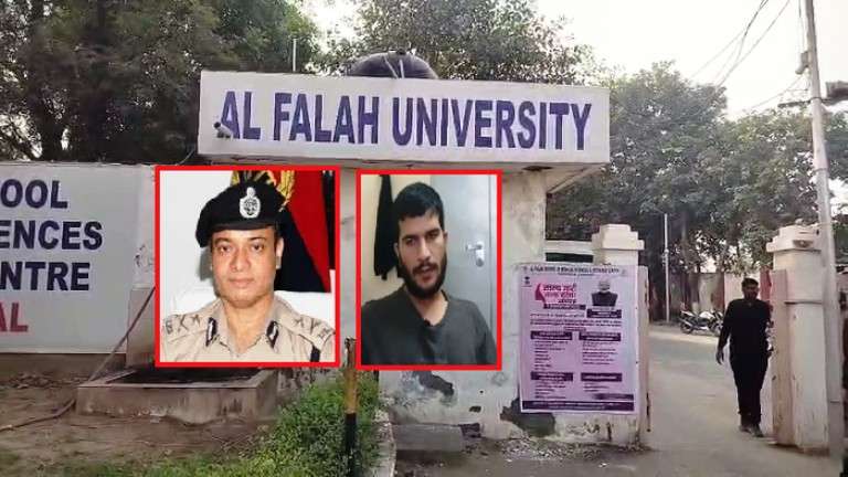 डीजीपी ओपी सिंह ने अल फलाह यूनिवर्सिटी का किया दौरा DGP-OP-Singh-visited-Al-Falah-University
