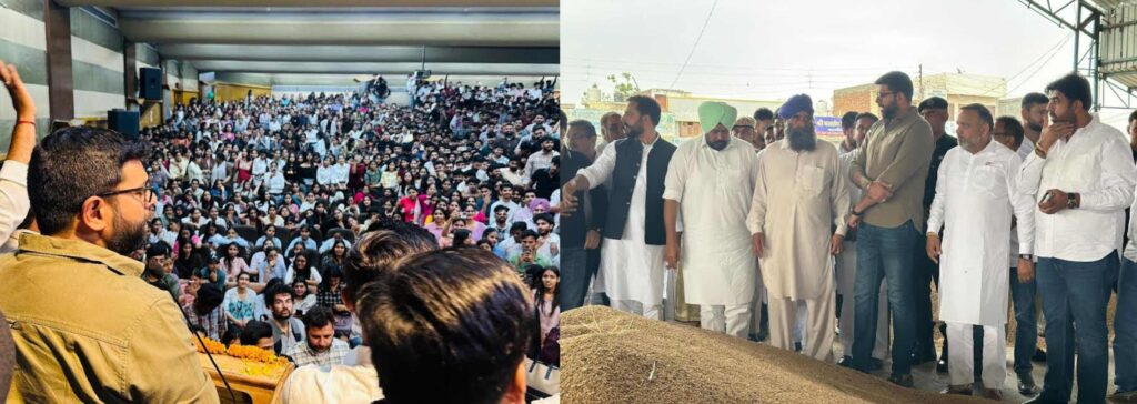 Digvijay Chautala challenges BJP on farmers' issues and student union elections