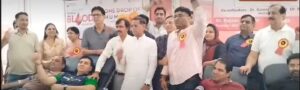 120 units of blood collected by IMA Faridabad on World Blood Donor Day 2