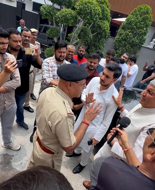 पुलिस दमन से राहुल गांधी को छात्रों के हित में आवाज उठाने से नहीं रोक सकती भाजपा: रोहित नागर The BJP cannot stop Rahul Gandhi from raising his voice in the interest of students through police repression: Rohit Nagar