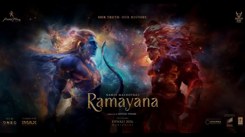 ‘रामायण’ का ट्रेलर लॉन्च दमदार स्टारकास्ट ने बढ़ाई फिल्म को लेकर उत्सुकता RAMAYANA TRAILER BREAKS THE INTERNET