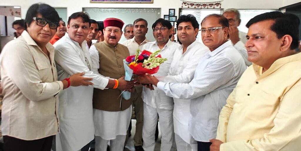 Minister Bharat Singh Chaudhary heaped praise on Kartar Singh Bhadana
