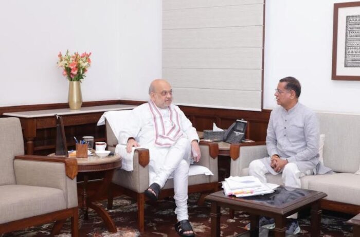 अमित शाह से मिले राजेश नागर, हरियाणा के विकास पर चर्चा rajesh-nagar-meets-amit-shah-