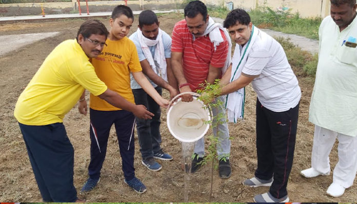 101 saplings planted on birthday