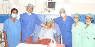 New life given to the patient by performing heart surgery using ecomo technique