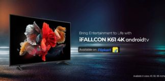 IFolcan launches K61-4K Android TV for Rs 24,999
