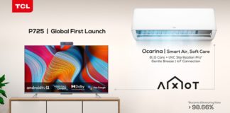 TCL launches Android 11 TV P725, high-end healthy smart AC Ocarina series with video call camera in India