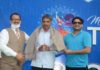 Rakesh Dahiya, father of Olympic winner Ravi Dahiya honored