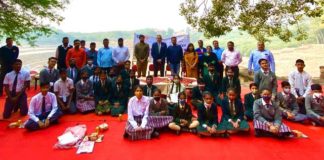 Students participated in the quiz competition organized under the World Heritage Festival at Surajkund.