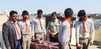 Hindustan Scouts and Guides camp organized in Soni Public School