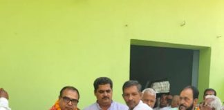 Meeting regarding Jannayak Janata Party membership campaign in Prithla's village Payala