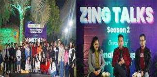 Shark Tank India Season 2 Contestants at Manav Rachna Zing Talks organized on the occasion of National Start-up Day