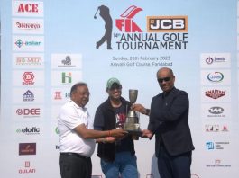 India's leading manufacturer for earthmoving and construction equipment, JCB India Ltd, continued its support to the 14th edition of the FIA-JCB golf tournament at Faridabad