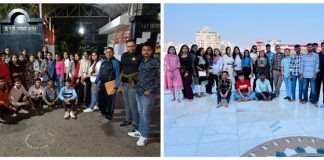 History Department of DAV Centenary College organized one day historical tour