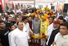 Will leave no stone unturned in the development of Faridabad Union Minister of State Krishanpal Gurjar