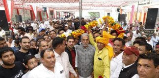 Will leave no stone unturned in the development of Faridabad Union Minister of State Krishanpal Gurjar