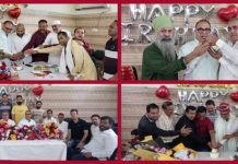 Rajesh Bhatia's 54th birthday was celebrated with great pomp and enthusiasm