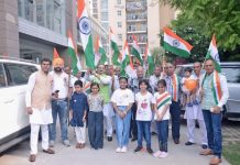 Omaxe SPA Village Society Sector-78 organizes program on 77th Independence Day
