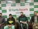 Dr Vinit Banga, Director, Neurology & Head - Neuro-Intervention, Fortis Escorts Hospital, Faridabad, and Yogendra Nath Awadhiya, Facility Director, Fortis Escorts Hospital Faridabad along with patients 15-year-old Shivam and 27-year-old Ishant