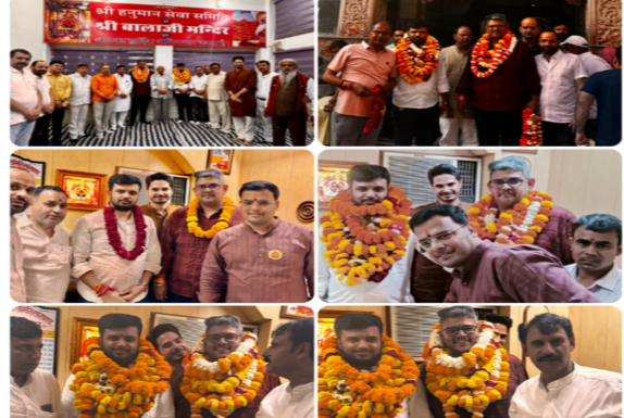 Sujangarh: Satyaprakash Pujari becomes the president of Shri Hanuman Seva Samiti