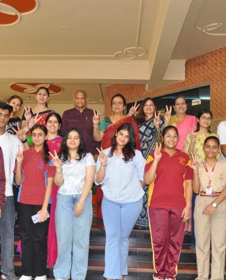The board results of class 10th and 12th were 100%