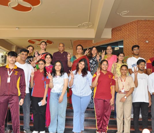 The board results of class 10th and 12th were 100%