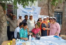 Haryana Women's Nature Club in collaboration with Yatharth Hospital organized a grand celebration of International Labor Day at Sector 31, HSIDC, Faridabad.